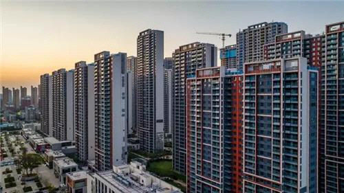 난징에 건설 중인 아파트 단지[바이두 캡처] 연합뉴스